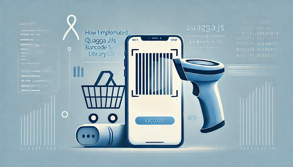 How I Implemented Quagga JS Barcode Scanner Library and Landed a Job